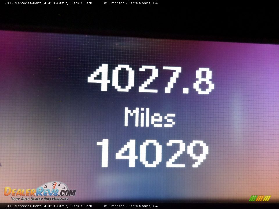 2012 Mercedes-Benz GL 450 4Matic Black / Black Photo #9