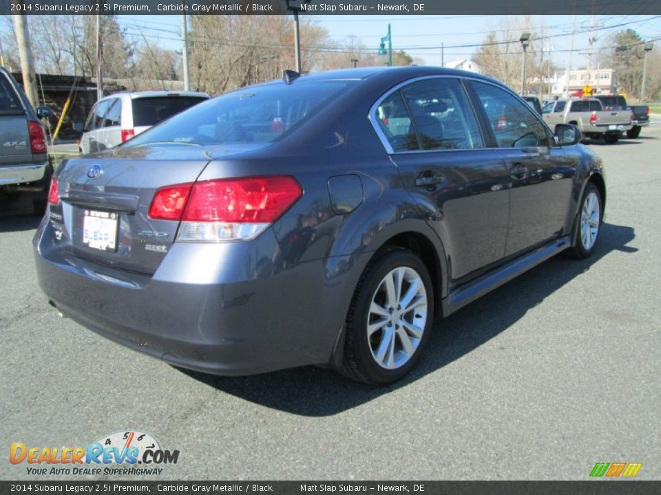 2014 Subaru Legacy 2.5i Premium Carbide Gray Metallic / Black Photo #6