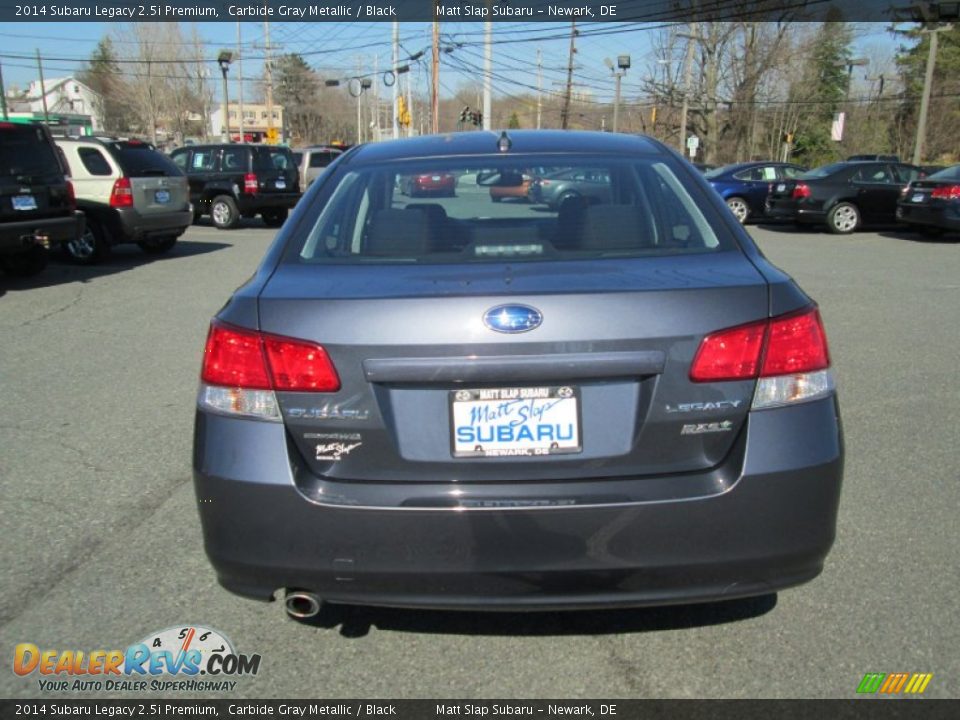 2014 Subaru Legacy 2.5i Premium Carbide Gray Metallic / Black Photo #7