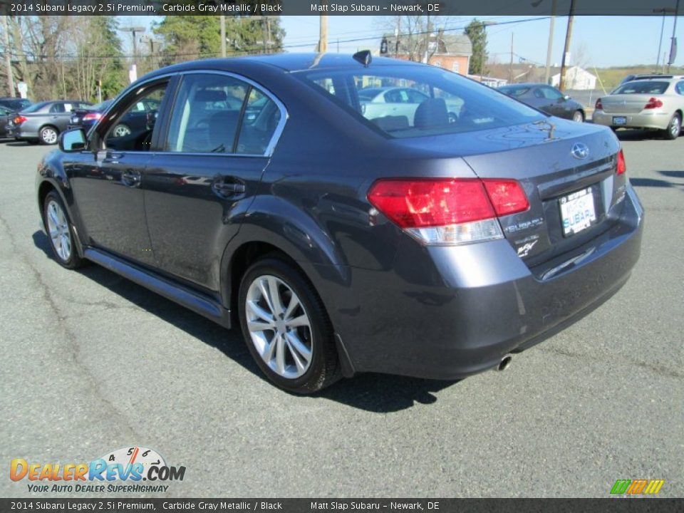 2014 Subaru Legacy 2.5i Premium Carbide Gray Metallic / Black Photo #8