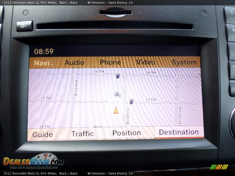 2012 Mercedes-Benz GL 450 4Matic Black / Black Photo #14