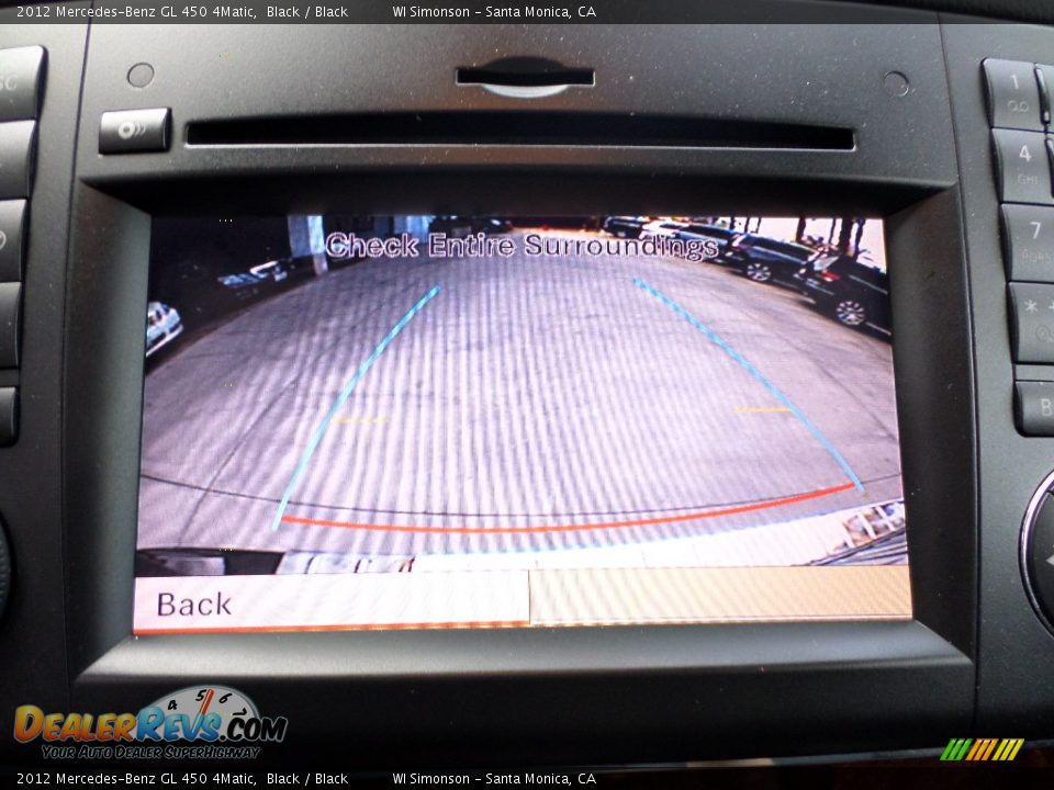 2012 Mercedes-Benz GL 450 4Matic Black / Black Photo #15