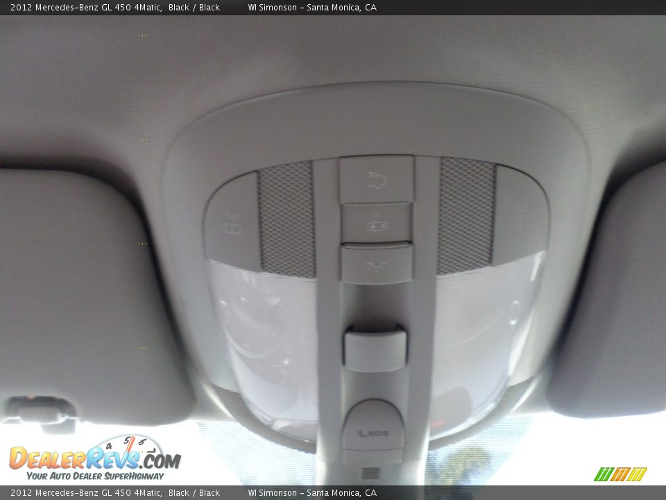 2012 Mercedes-Benz GL 450 4Matic Black / Black Photo #16