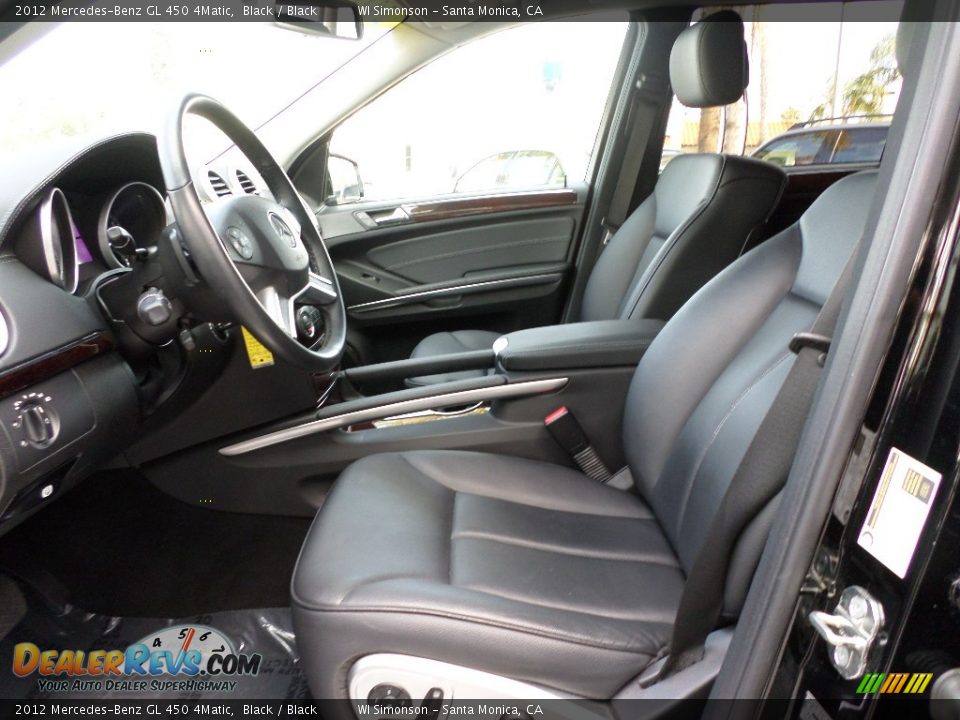 2012 Mercedes-Benz GL 450 4Matic Black / Black Photo #17