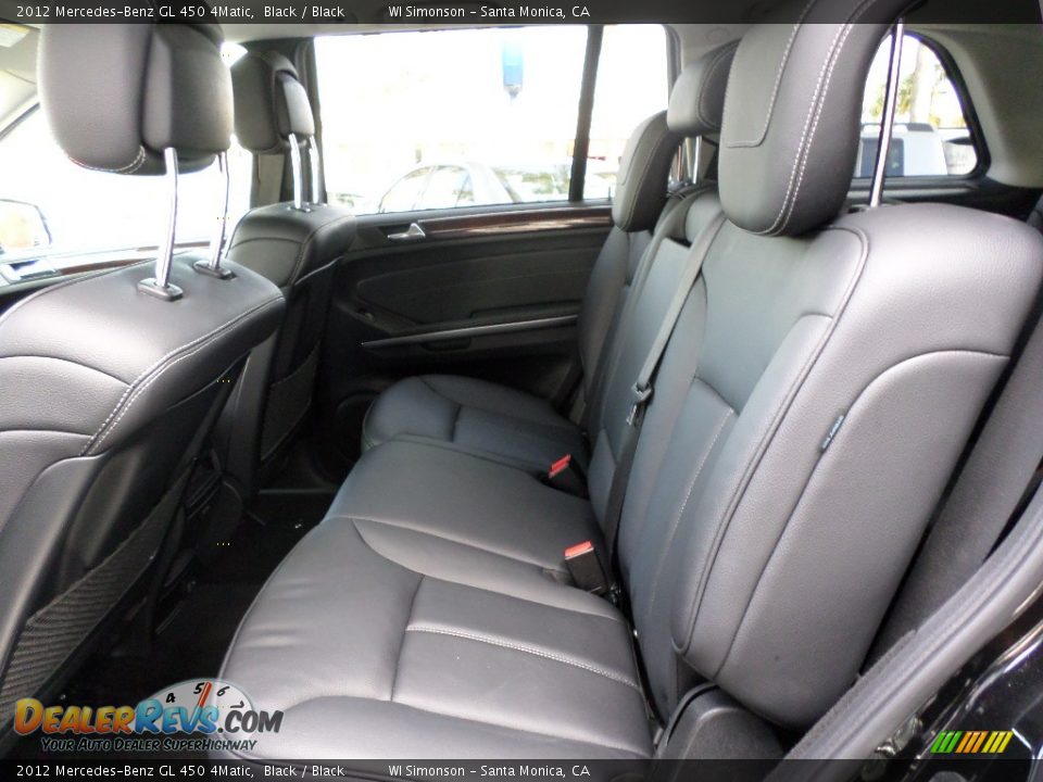 2012 Mercedes-Benz GL 450 4Matic Black / Black Photo #18