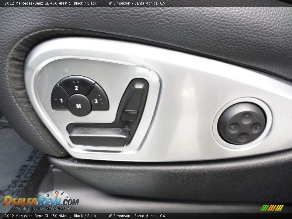 2012 Mercedes-Benz GL 450 4Matic Black / Black Photo #20