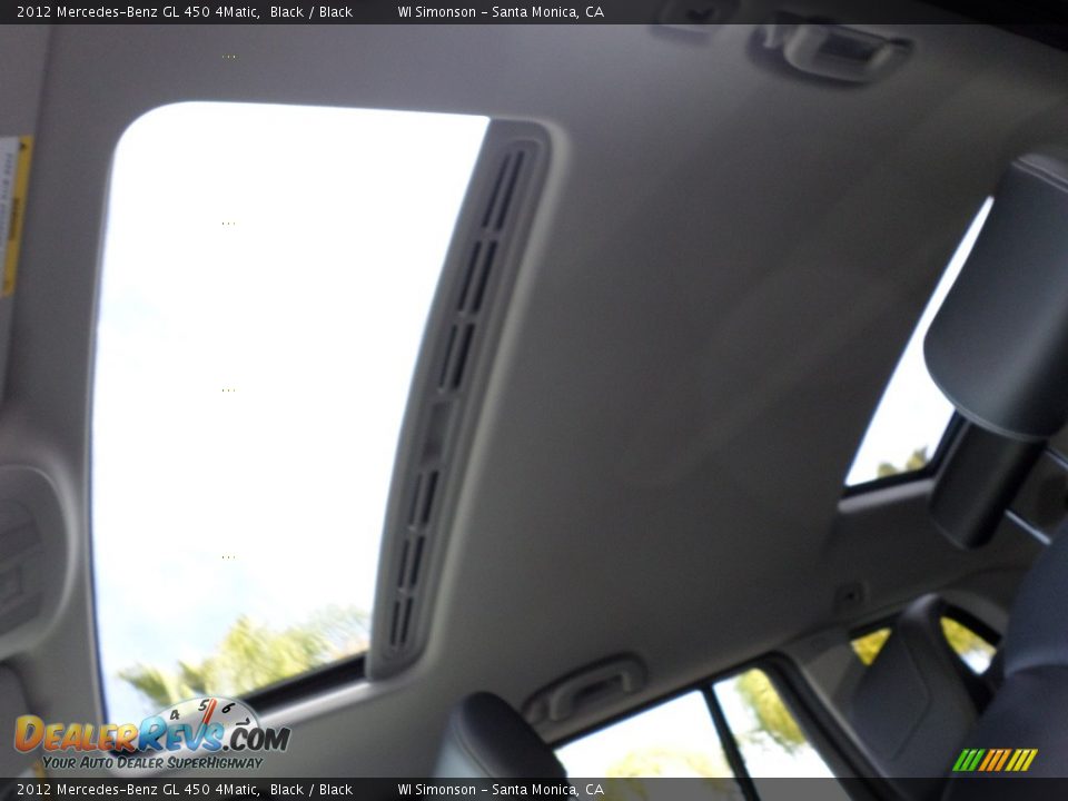 2012 Mercedes-Benz GL 450 4Matic Black / Black Photo #22