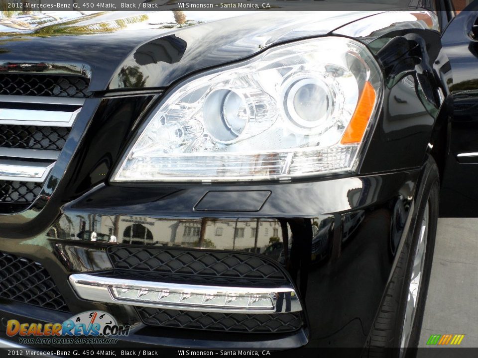 2012 Mercedes-Benz GL 450 4Matic Black / Black Photo #23