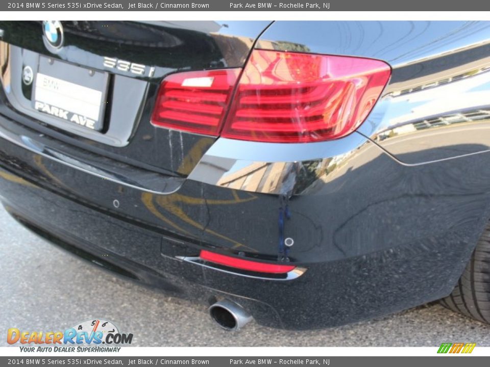 2014 BMW 5 Series 535i xDrive Sedan Jet Black / Cinnamon Brown Photo #20