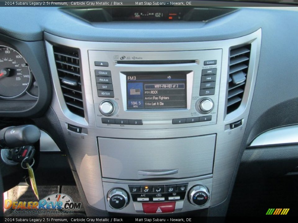 2014 Subaru Legacy 2.5i Premium Carbide Gray Metallic / Black Photo #24