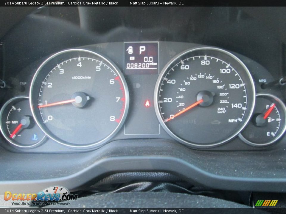 2014 Subaru Legacy 2.5i Premium Carbide Gray Metallic / Black Photo #26