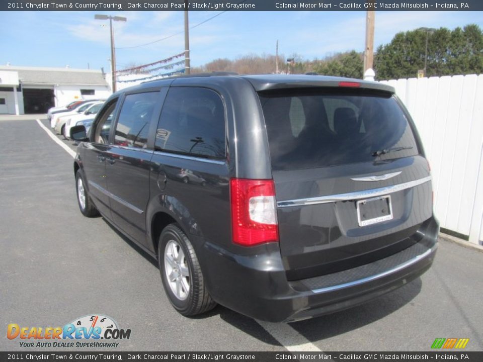 2011 Chrysler Town & Country Touring Dark Charcoal Pearl / Black/Light Graystone Photo #4
