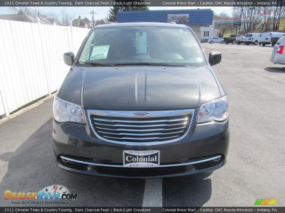 2011 Chrysler Town & Country Touring Dark Charcoal Pearl / Black/Light Graystone Photo #8