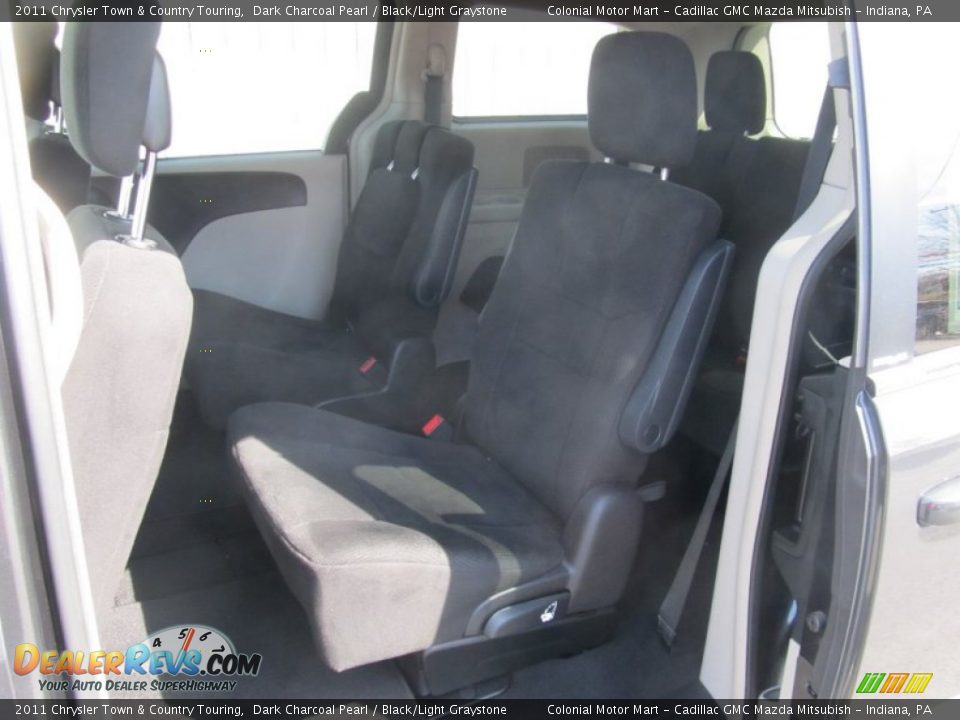 2011 Chrysler Town & Country Touring Dark Charcoal Pearl / Black/Light Graystone Photo #13