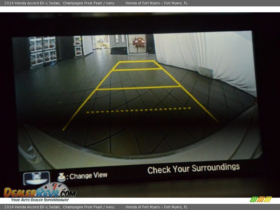 2014 Honda Accord EX-L Sedan Champagne Frost Pearl / Ivory Photo #20