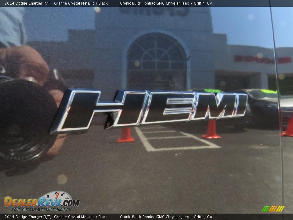 2014 Dodge Charger R/T Granite Crystal Metallic / Black Photo #10