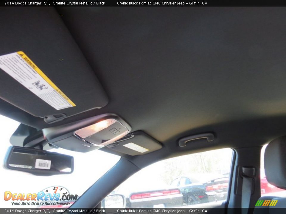 2014 Dodge Charger R/T Granite Crystal Metallic / Black Photo #12