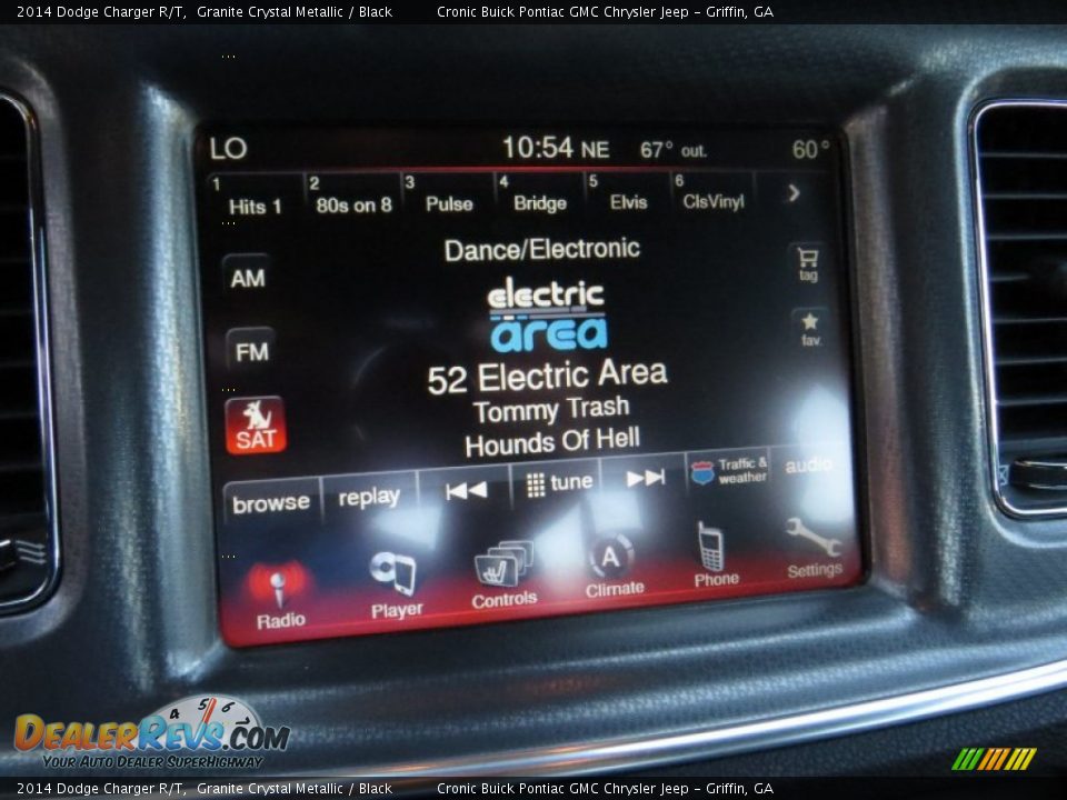 2014 Dodge Charger R/T Granite Crystal Metallic / Black Photo #16