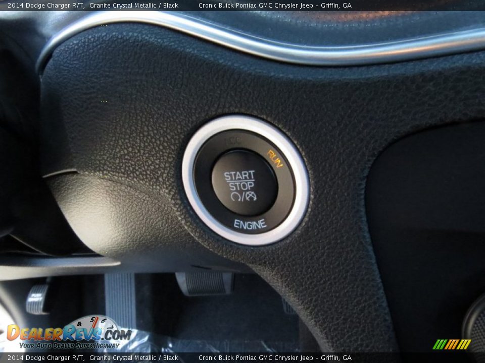 2014 Dodge Charger R/T Granite Crystal Metallic / Black Photo #17
