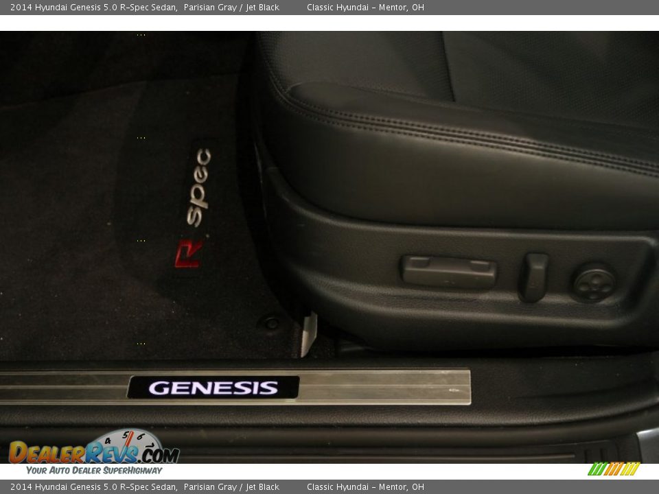 2014 Hyundai Genesis 5.0 R-Spec Sedan Parisian Gray / Jet Black Photo #6