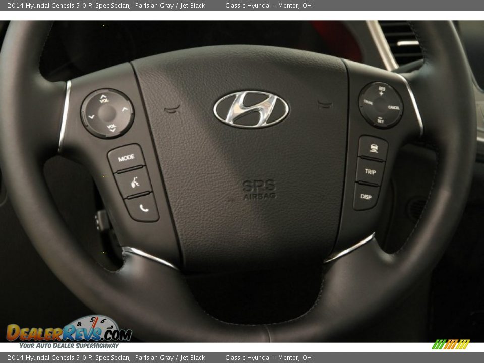 2014 Hyundai Genesis 5.0 R-Spec Sedan Steering Wheel Photo #10
