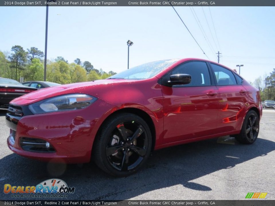 2014 Dodge Dart SXT Redline 2 Coat Pearl / Black/Light Tungsten Photo #3