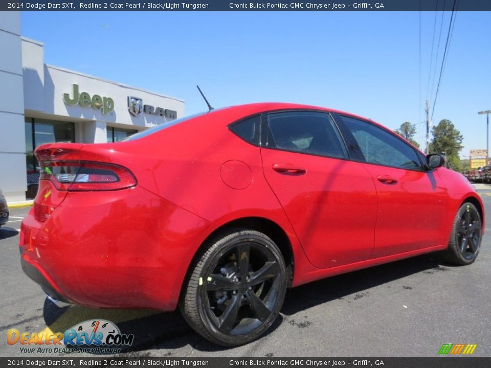 2014 Dodge Dart SXT Redline 2 Coat Pearl / Black/Light Tungsten Photo #7