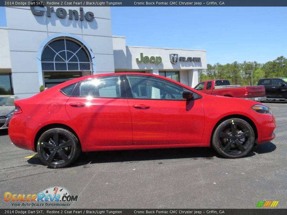 2014 Dodge Dart SXT Redline 2 Coat Pearl / Black/Light Tungsten Photo #8