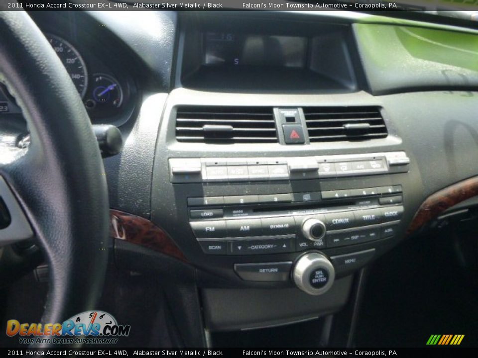 2011 Honda Accord Crosstour EX-L 4WD Alabaster Silver Metallic / Black Photo #23
