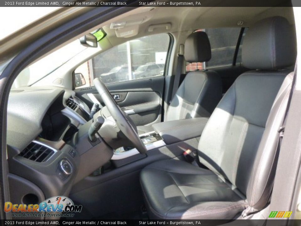 2013 Ford Edge Limited AWD Ginger Ale Metallic / Charcoal Black Photo #9