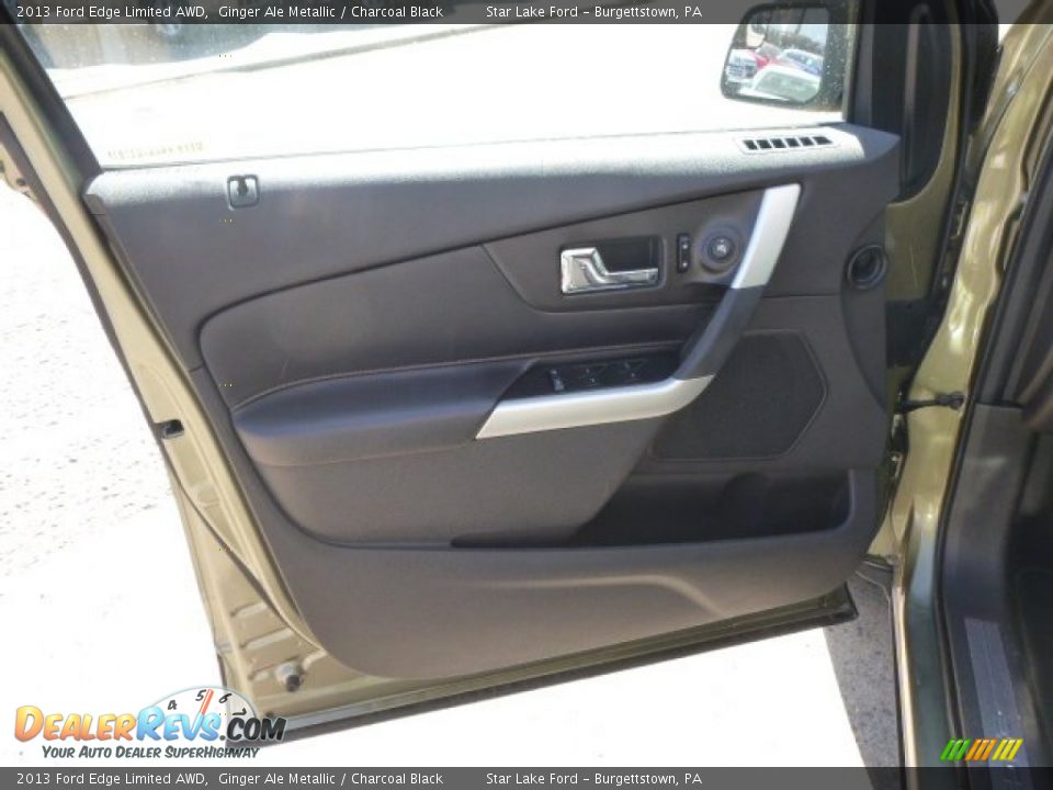 2013 Ford Edge Limited AWD Ginger Ale Metallic / Charcoal Black Photo #10