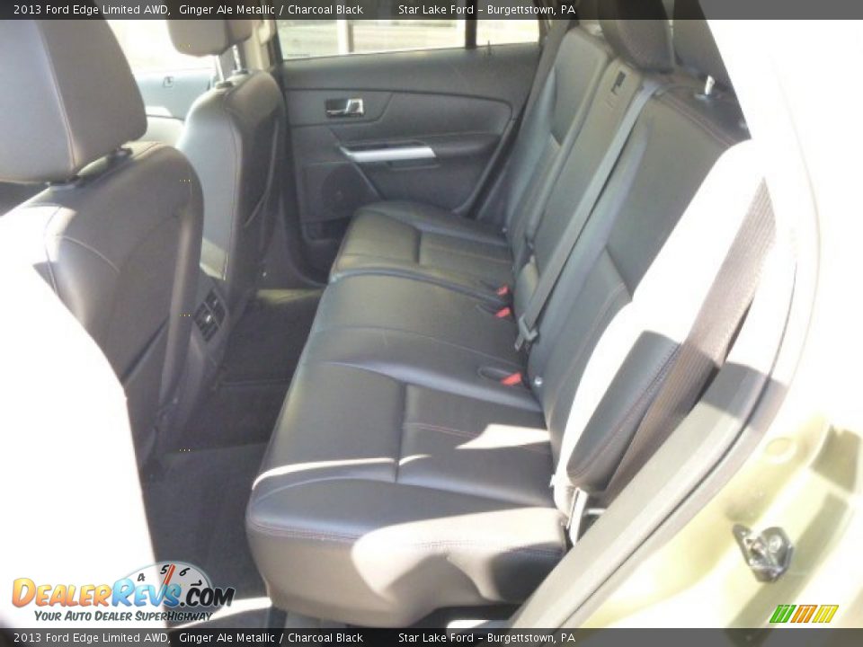 2013 Ford Edge Limited AWD Ginger Ale Metallic / Charcoal Black Photo #11