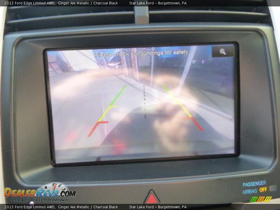 2013 Ford Edge Limited AWD Ginger Ale Metallic / Charcoal Black Photo #15