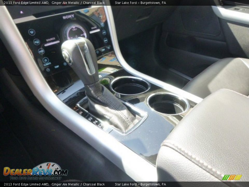 2013 Ford Edge Limited AWD Ginger Ale Metallic / Charcoal Black Photo #16