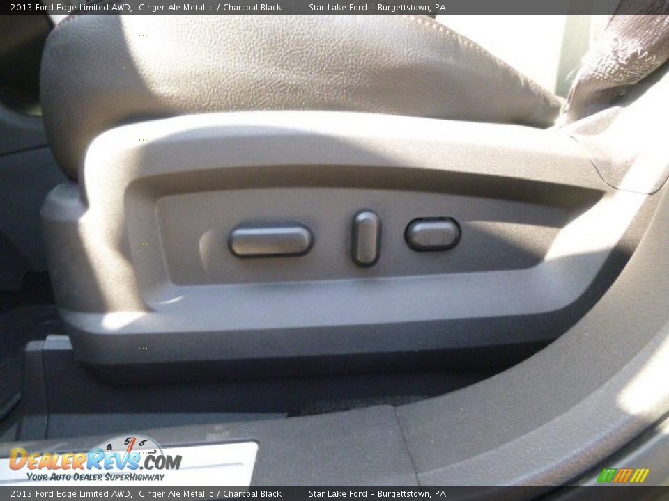 2013 Ford Edge Limited AWD Ginger Ale Metallic / Charcoal Black Photo #17