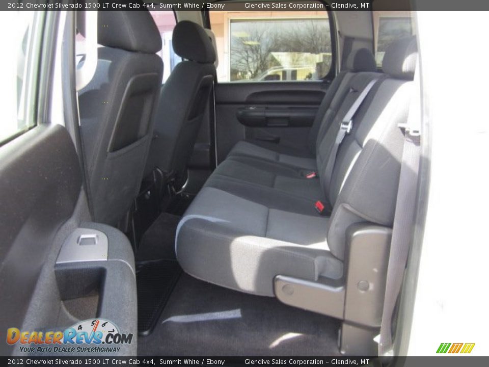 2012 Chevrolet Silverado 1500 LT Crew Cab 4x4 Summit White / Ebony Photo #7