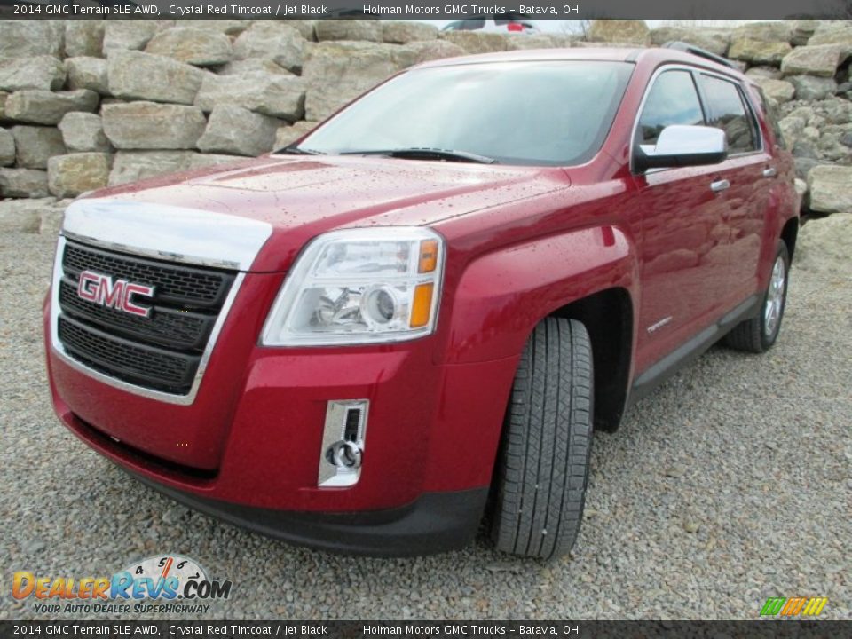 2014 GMC Terrain SLE AWD Crystal Red Tintcoat / Jet Black Photo #2