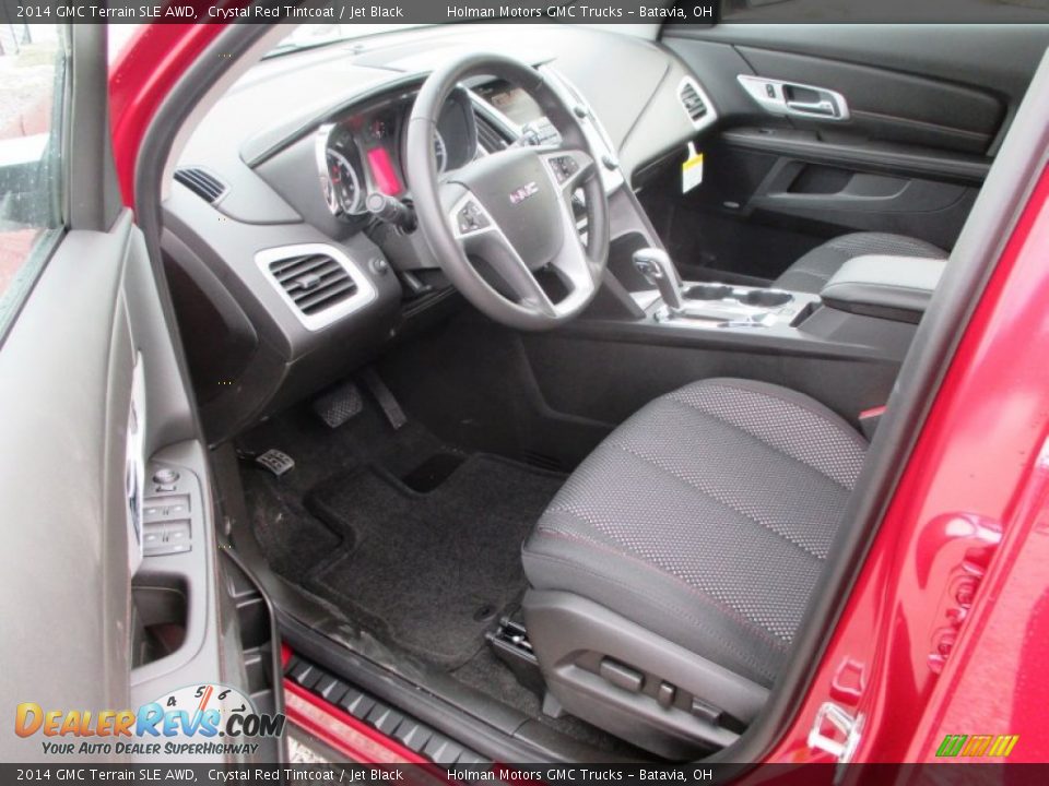 Jet Black Interior - 2014 GMC Terrain SLE AWD Photo #5