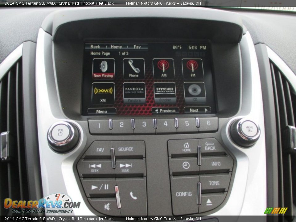 2014 GMC Terrain SLE AWD Crystal Red Tintcoat / Jet Black Photo #7