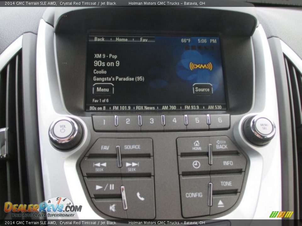 2014 GMC Terrain SLE AWD Crystal Red Tintcoat / Jet Black Photo #8