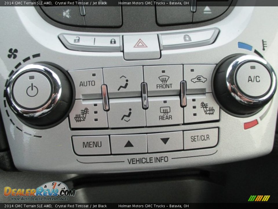 2014 GMC Terrain SLE AWD Crystal Red Tintcoat / Jet Black Photo #10