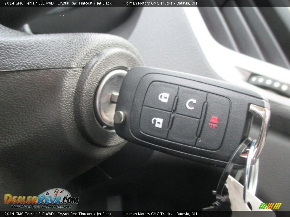 2014 GMC Terrain SLE AWD Crystal Red Tintcoat / Jet Black Photo #11