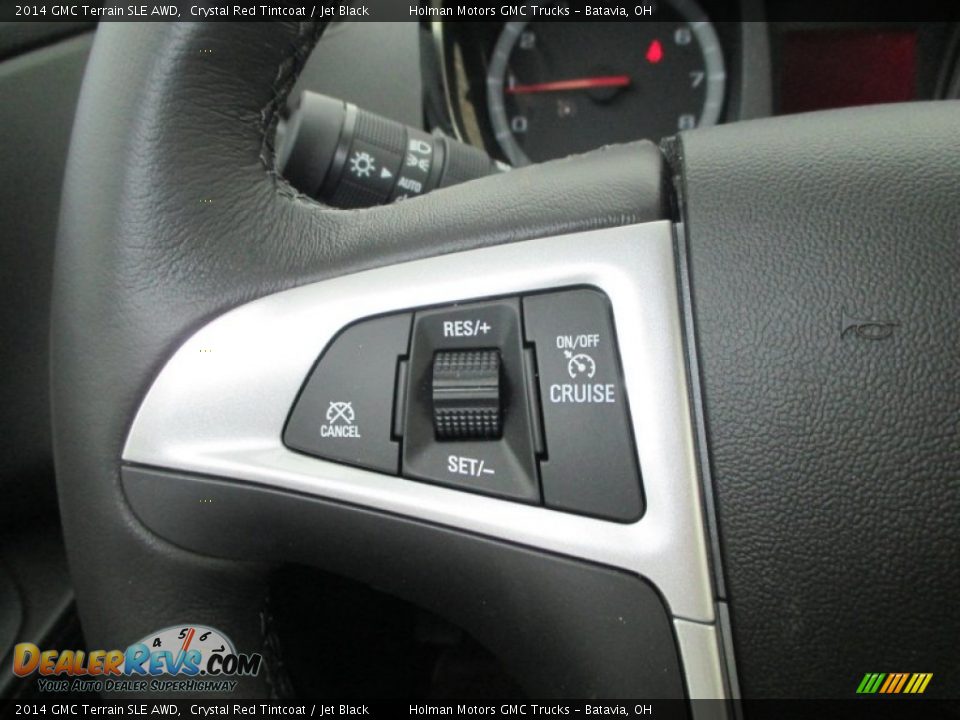 2014 GMC Terrain SLE AWD Crystal Red Tintcoat / Jet Black Photo #13