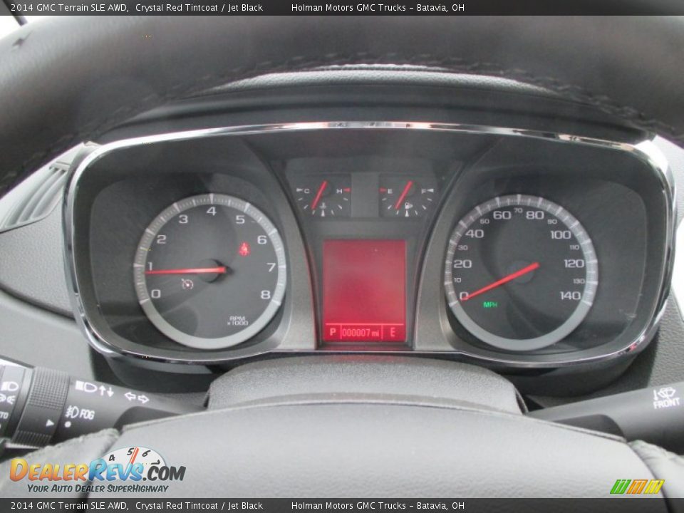 2014 GMC Terrain SLE AWD Crystal Red Tintcoat / Jet Black Photo #14