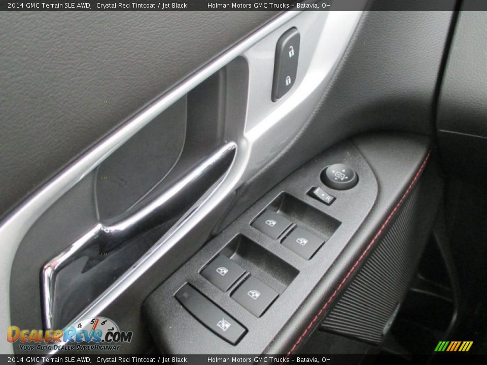 2014 GMC Terrain SLE AWD Crystal Red Tintcoat / Jet Black Photo #15