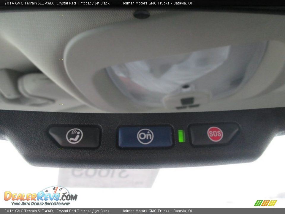2014 GMC Terrain SLE AWD Crystal Red Tintcoat / Jet Black Photo #16