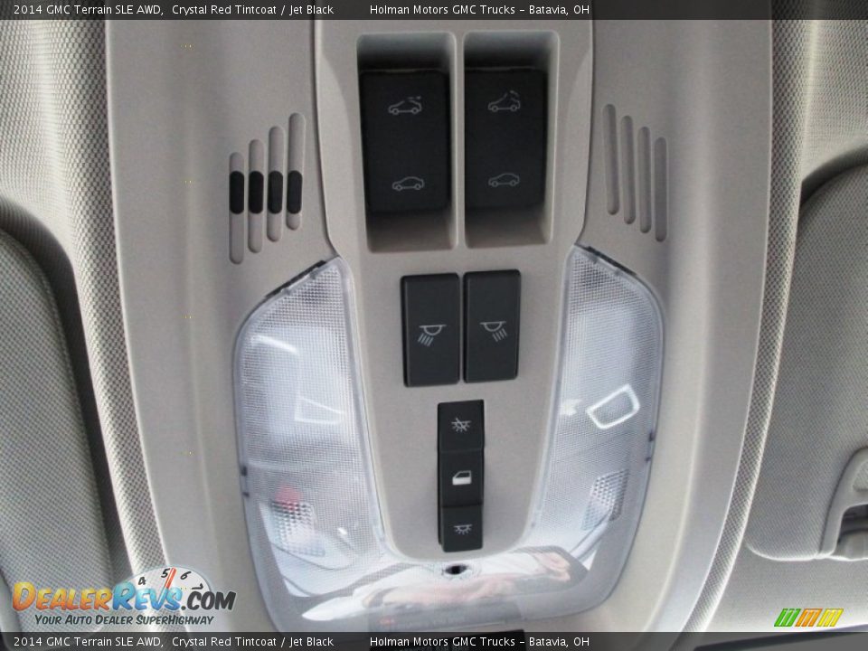 2014 GMC Terrain SLE AWD Crystal Red Tintcoat / Jet Black Photo #17