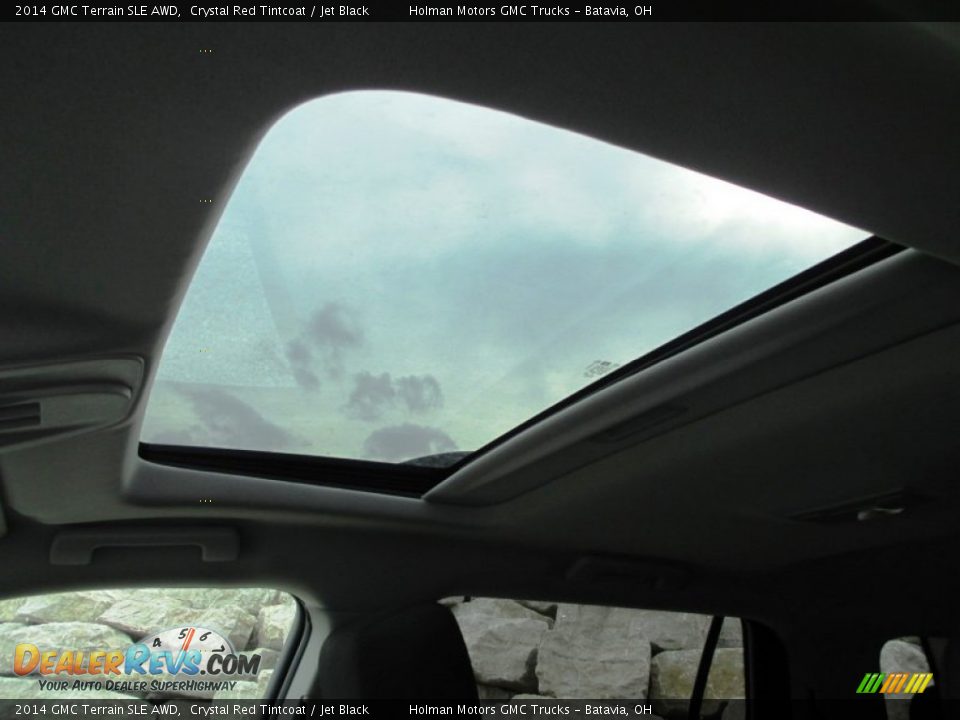2014 GMC Terrain SLE AWD Crystal Red Tintcoat / Jet Black Photo #18