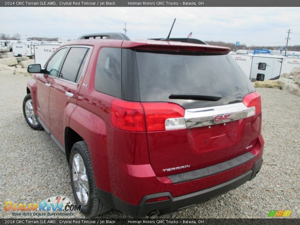 2014 GMC Terrain SLE AWD Crystal Red Tintcoat / Jet Black Photo #22