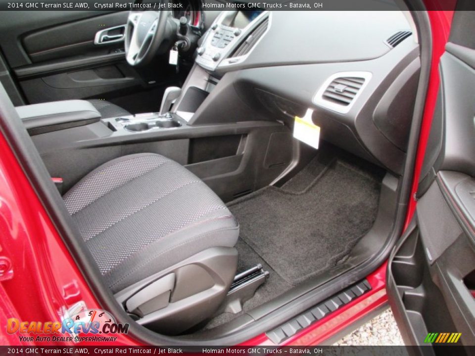 2014 GMC Terrain SLE AWD Crystal Red Tintcoat / Jet Black Photo #28